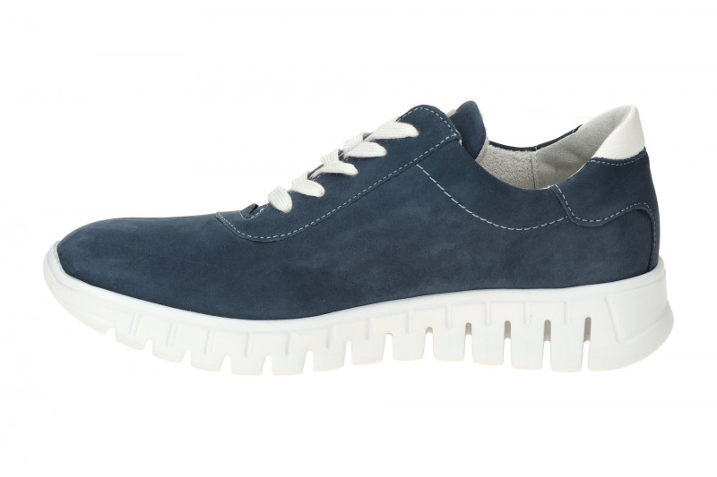Waldläufer Birdy Schuhe blau jeans H-Weite 916001