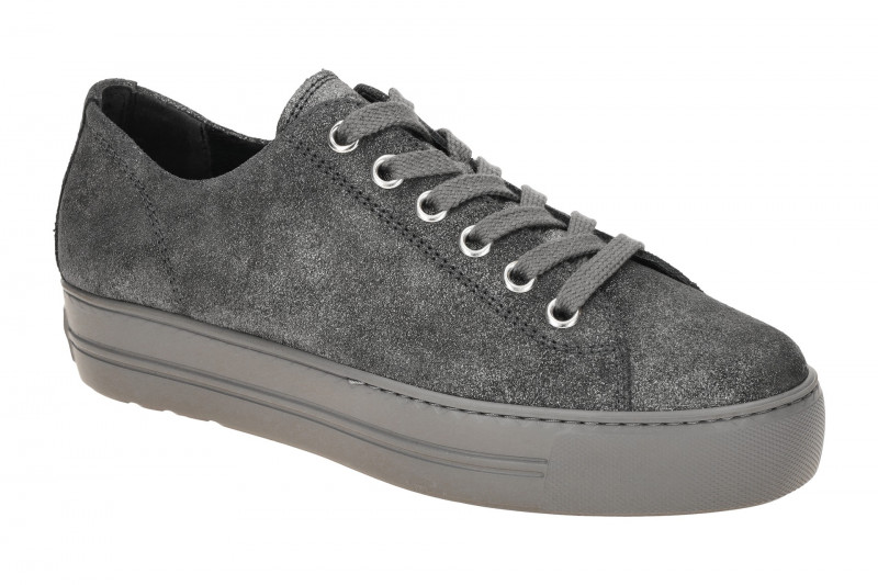 Paul Green Sneaker Schuhe iron grau metallic 4790