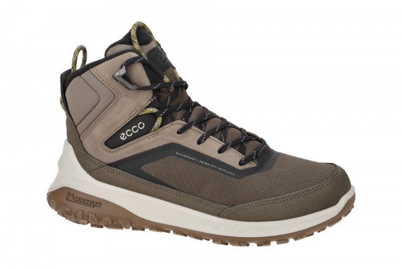 Ecco Ult-Trn Stiefel braun taupe Waterproof Primaloft 824313