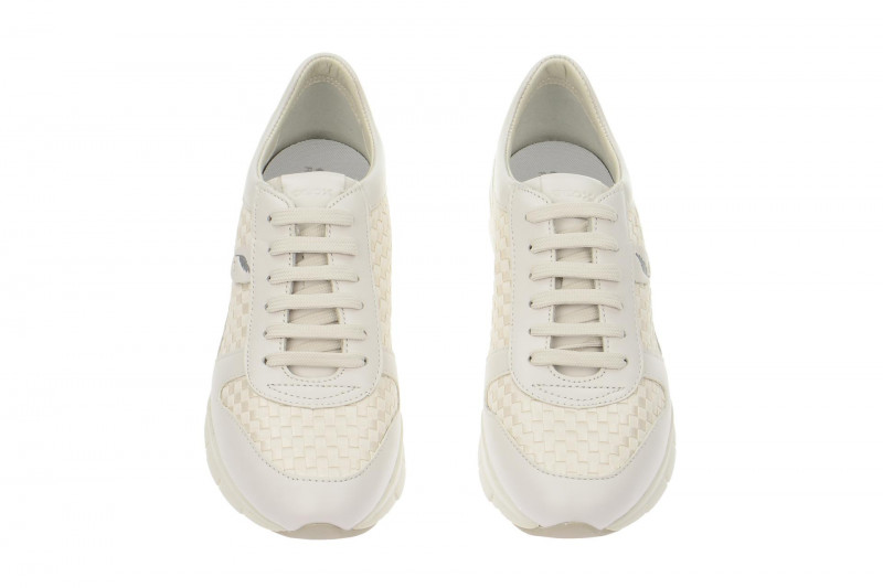 Geox Sukie Schuhe weiß karo D52F2A