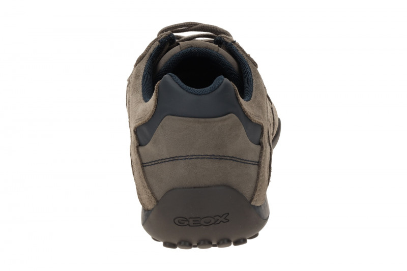 Geox Snake Schuhe Sneakers grau dove-grey U4507A