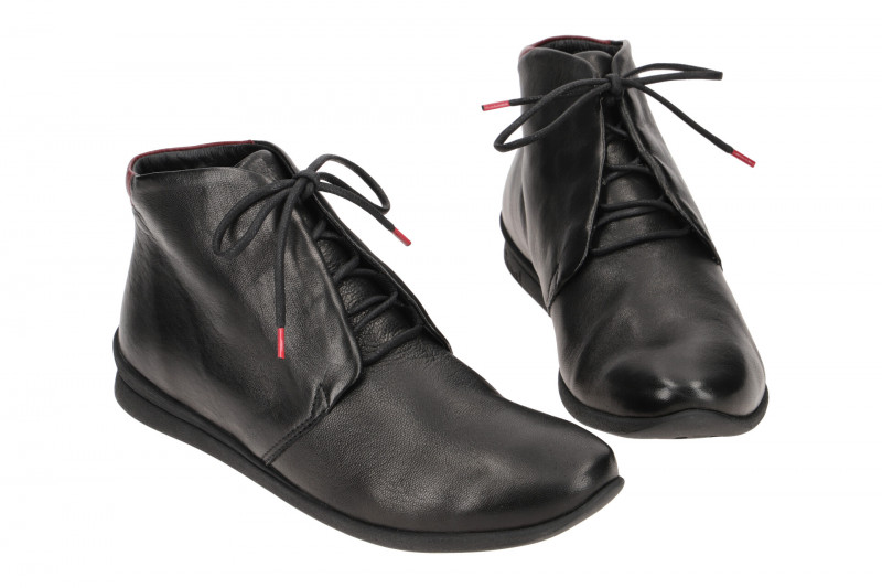 Think Spuat Schnür Stiefelette schwarz 479
