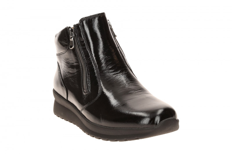 Waldläufer Sunny Stiefel schwarz Lack K-Weite 688802
