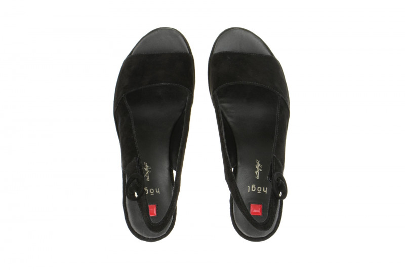 Högl Sandale schwarz Wildleder 3222
