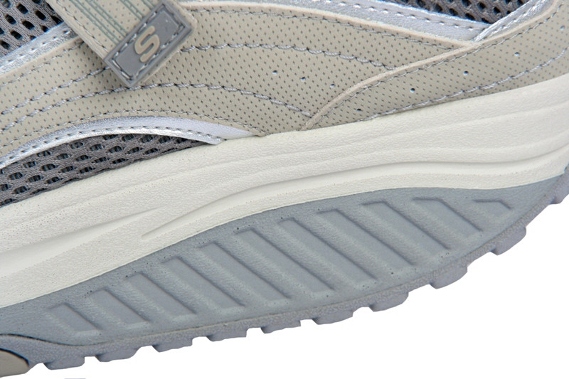 Skechers Shape ups Schuhe 11807/STSL beige grau