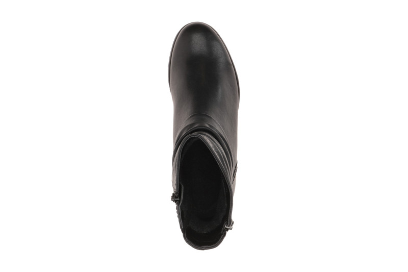 Gabor Fashion Stiefelette schwarz Biker Stil 8028.01.001