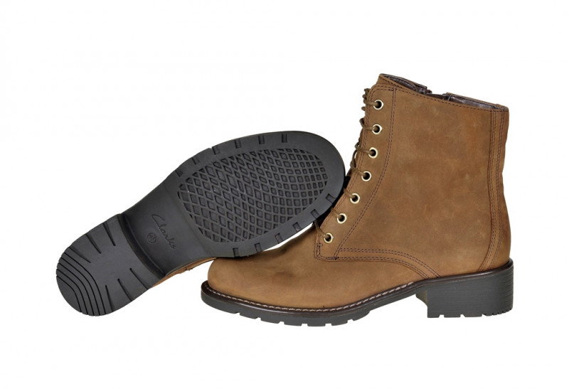 Clarks Orinoco Hop Stiefel braun