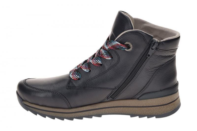 ARA Osaka Stiefelette blau Warmfutter H-Weite 12-24543