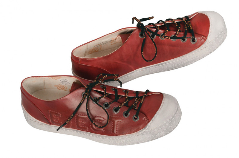 Eject Dass Sneaker in rot - E-11593/1