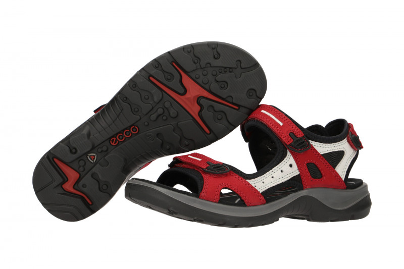 Ecco Offroad Damen Sandale rot