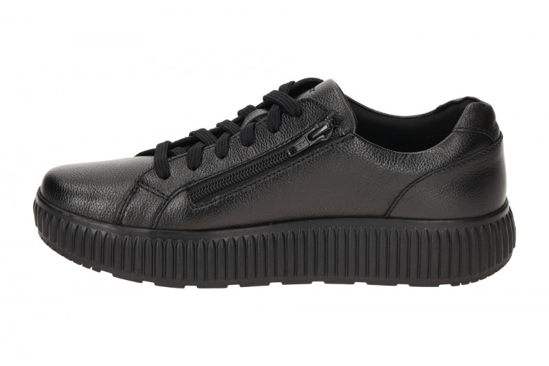 Geox Graisy Sneaker Plateau Schuhe schwarz Damen D46XFA