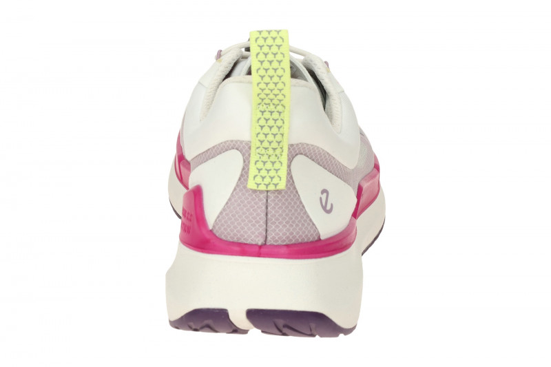 ecco Biom 2.2 Sneaker Schuhe weiß pink Damen Gummizug 830873