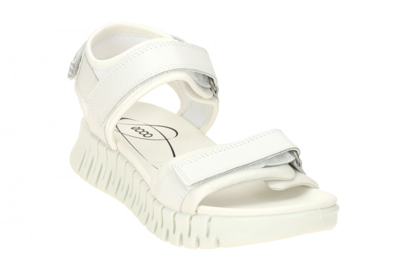Ecco Gruuv Sandalen weiß Damen 213103