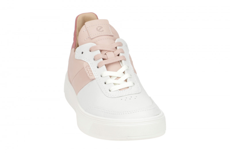 ecco Street Tray Schuhe Sneaker weiß rosa 291183