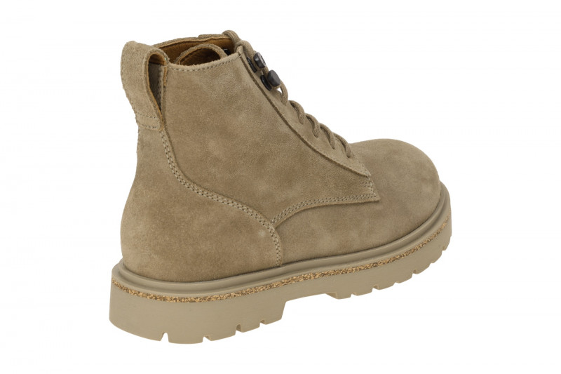 Birkenstock Highwood Lace Stiefel taupe grau SCHMAL 1028922