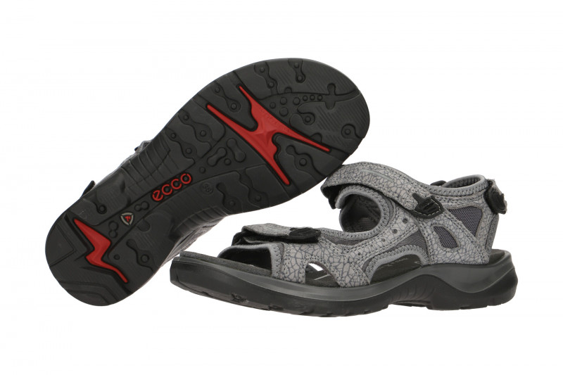 Ecco Offroad Damen Sandale grau Laser
