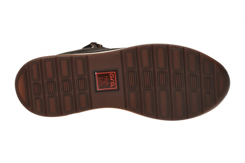 ARA Osaka Schuhe Mid-Sneaker braun Velour 1224808