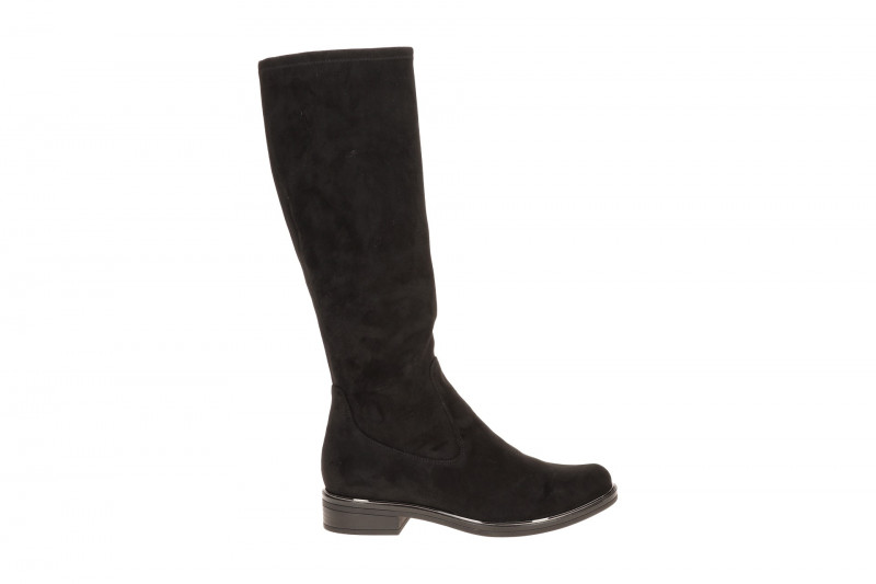Caprice Lang Schaftstiefel schwarz Stretch 25512