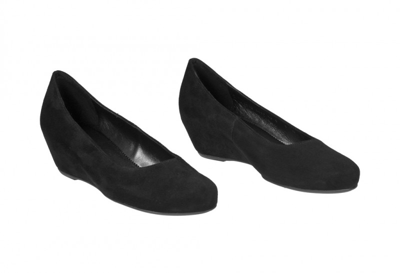 Högl Keil Pumps in schwarz - 4002