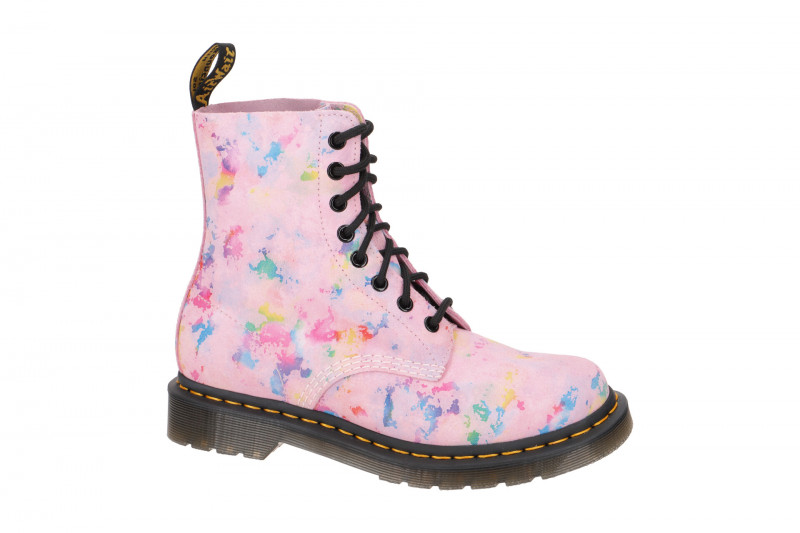 Dr Martens Pascal Stiefel pink Rainbow 1460