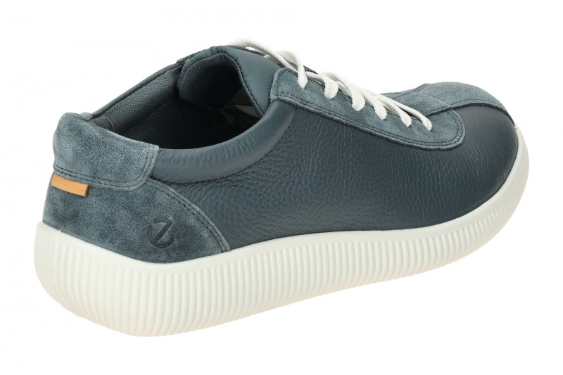 Ecco Soft Zero Schuhe blau Herren Sneakers 537754