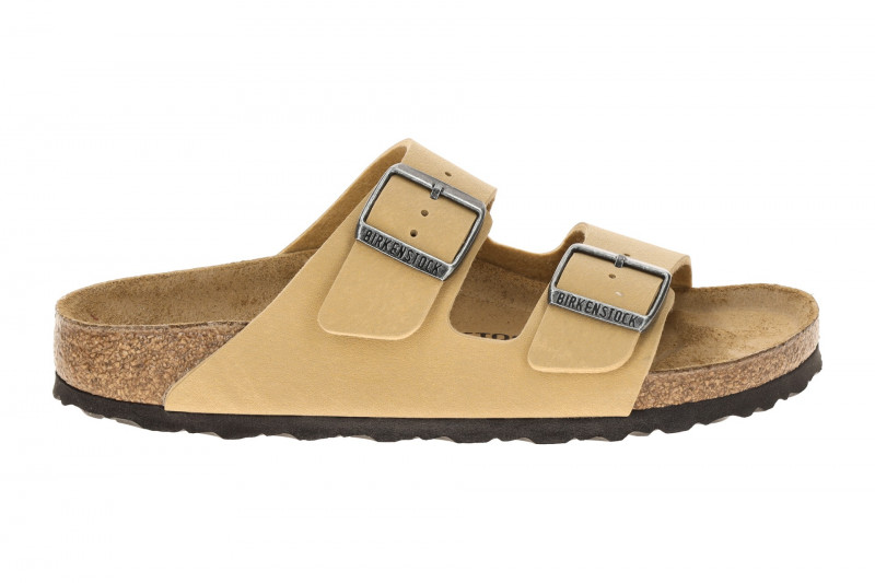 Birkenstock Arizona Pantolette beige cream SCHMAL 1029151