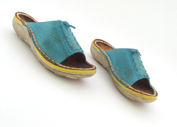 Eject Fixe E-11509 Pantolette blau