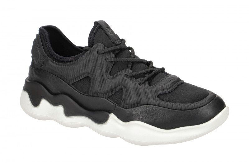 Ecco Elo Schuhe Damen Sneaker schwarz 810833