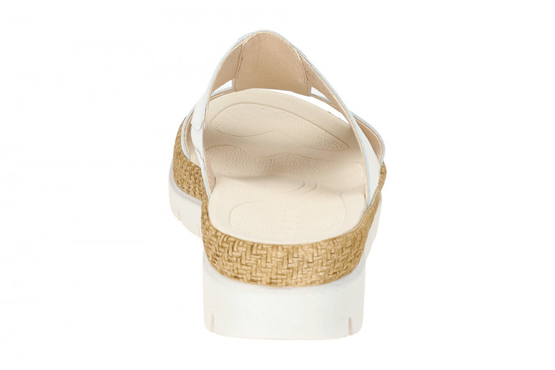 Gabor Glamour Pantoletten weiß Glitzer 63.721.21