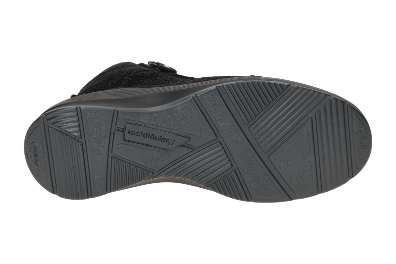 Waldläufer Kalea Stiefelette schwarz Glitzer K-Weite 698801