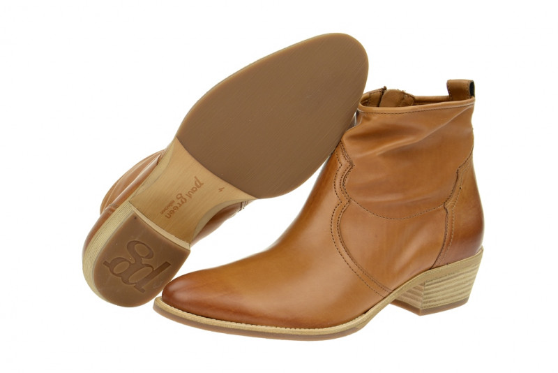 Paul Green - Western Stiefeletten - cuoio hellbraun - 8351-043