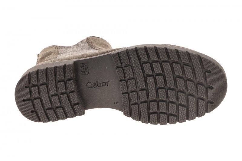 Gabor comfort Stiefelette grau braun K-Weite 72.731.30