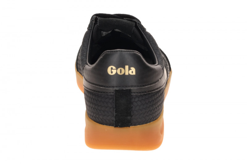 Gola Cyclone Marque Schuhe Sneakers schwarz Herren Flecht CMB922