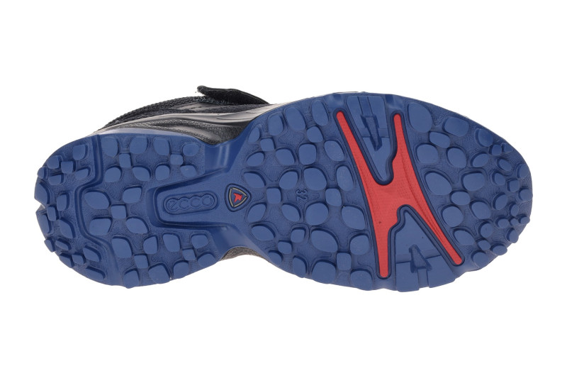 Ecco Receptor Kinder Schuhe dunkelblau Waterproof 724792