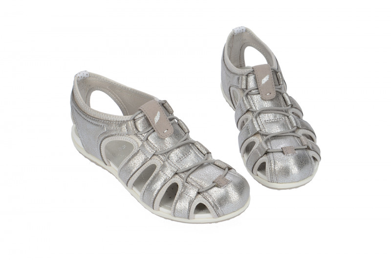 Geox Vega Sandale silber grau D62R6D