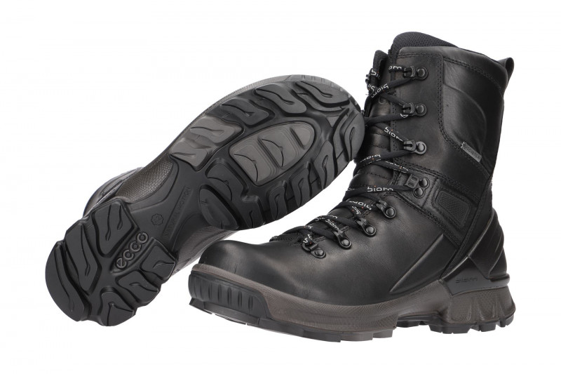ecco Biom Hike Herren Wander Stiefel schwarz