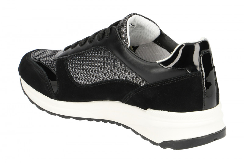 Geox Airell Sneaker Schuhe schwarz D642SC 0LY22 C1223