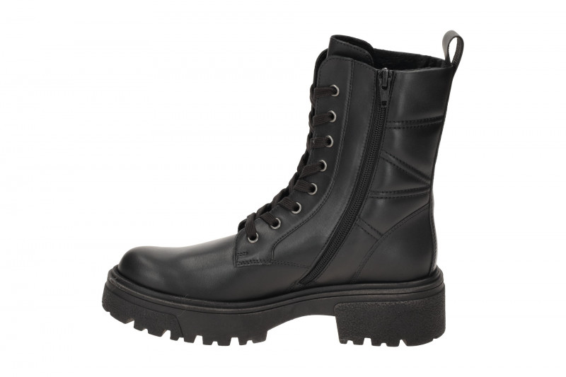 Gabor Fashion Plateau Stiefelette schwarz Stepp 51.760.27