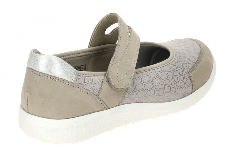 Waldläufer Ira Mary-Jane Schuhe taupe stein K-Weite OrthoTritt