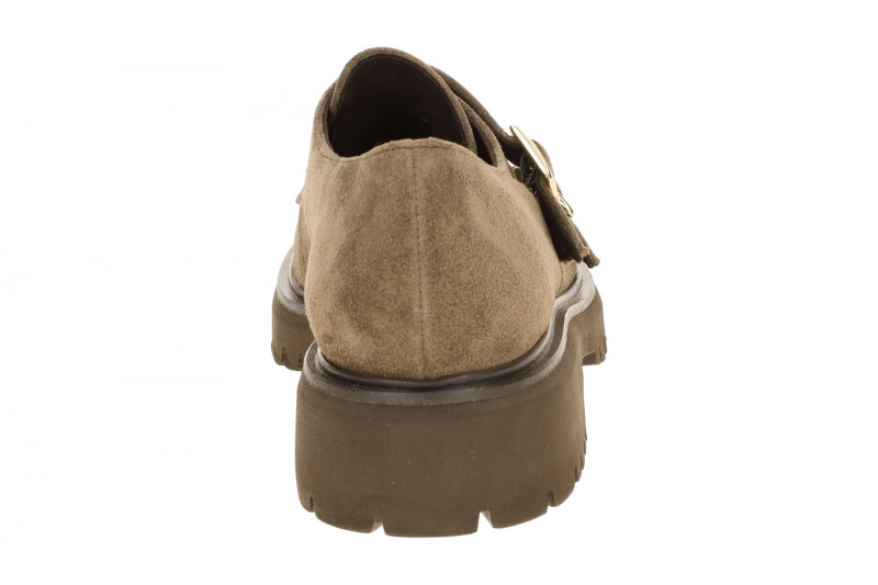 Paul Green Schuhe Slipper braun DoubleMonk Loafer 1240