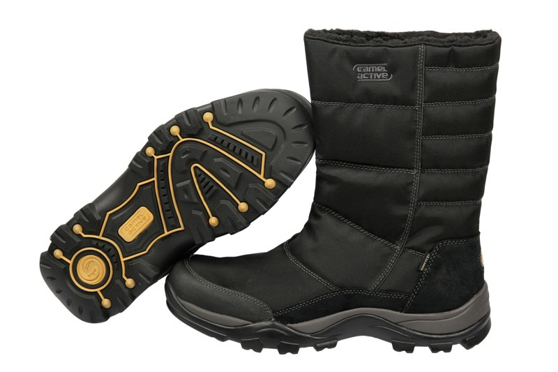 camel active Calgary GTX Stiefel schwarz Gore-Tex Nylon