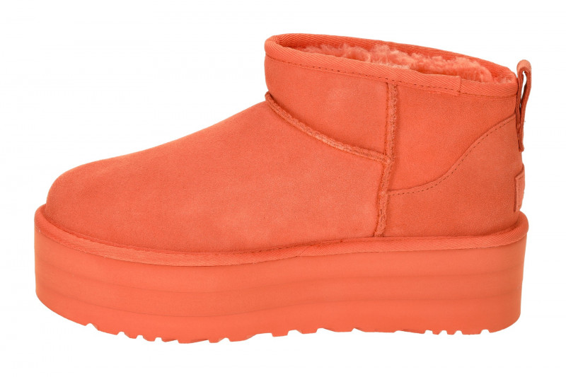 UGG Classic Ultra Mini Platform Stiefel orange vibrant-coral