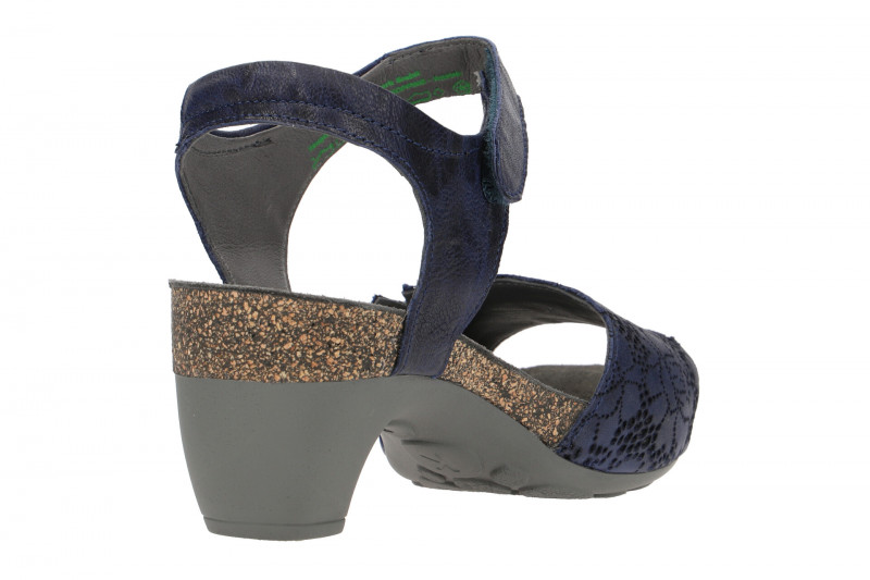 Think Traudi Sandale blau Laser