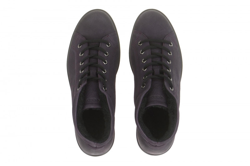 ecco Fara Stiefelette lila Warmfutter