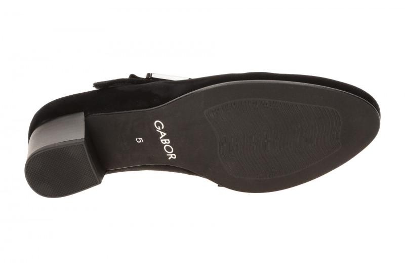 Gabor Comfort Spangen Pumps schwarz H-Weite 3013