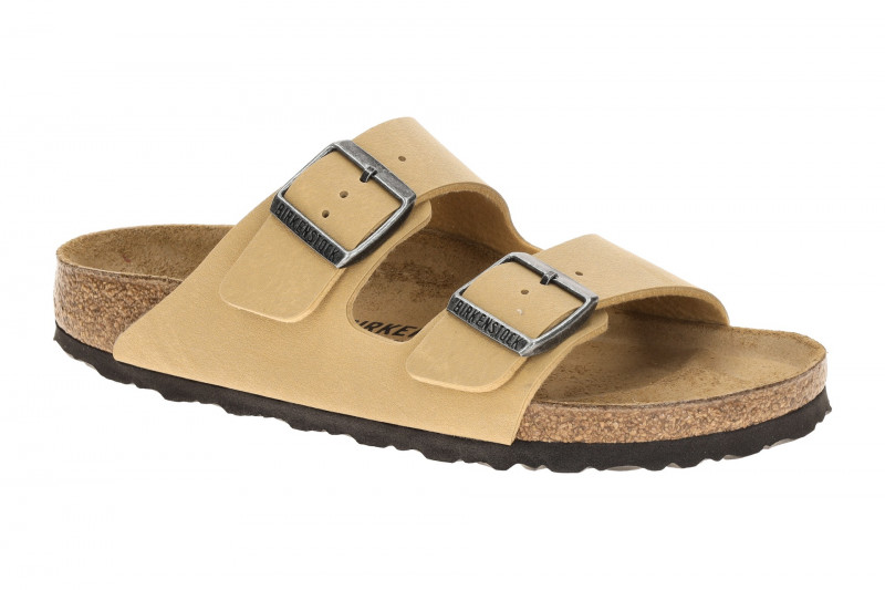 Birkenstock Arizona Pantolette beige cream SCHMAL 1029151