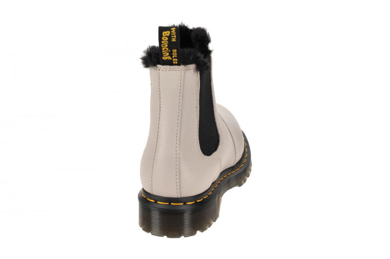 Dr Martens Leonore Stiefelette Chelsea-Boot grau Warmfutter 2976