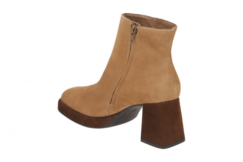 Paul Green 8051 Plateau Stiefelette Ankle Boots braun sisal