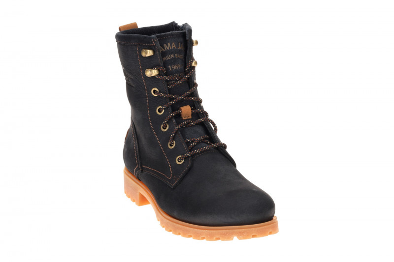 Panama Jack Fryda Igloo B2 Stiefel blau Lammfell Warmfutter