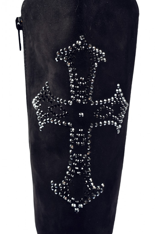 Peter Kaiser Insea Stiefel schwarz Swarovski - 02823/240
